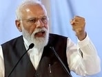 Under the operational guidelines of the PM-VBRY, eligible first-time employees receive a month’s wage up to  <span class='webrupee'>₹</span>15,000. (HT File)