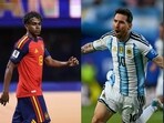 Lamine Yamal calls Lionel Messi the best in history.