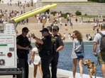 David Hearn, arrested for touching deteriorating sealant in the Lincoln Memorial Reflecting Pool, claims it was unintentional.