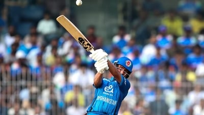 Initially, Afghanistan were bowled out for 218 runs in 44.2 overs. (ANI Pic Service) Initially, Afghanistan were bowled out for 218 runs in 44.2 overs. (ANI Pic Service)