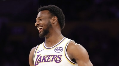 Bronny James and his girlfriend made their romance public in 2024 and have reportedly been together for several years. (Getty Images via AFP) Bronny James and his girlfriend made their romance public in 2024 and have reportedly been together for several years. (Getty Images via AFP)