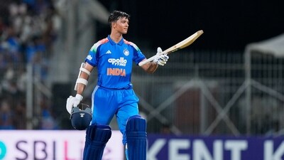 Yashasvi Jaiswal scored a brilliant hunred in the 3rd ODI vs Afghainistan. (AP Photo/Mahesh Kumar A.) Yashasvi Jaiswal scored a brilliant hunred in the 3rd ODI vs Afghainistan. (AP Photo/Mahesh Kumar A.)