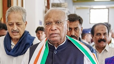In a post on X, Kharge said, "Rapidly depleting savings due to high inflation. Unaffordability, betrayal of aspirations, inequality, fall in global credibility, youth anger galore!" (PTI)