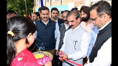 The CM had been pressing for a raise in Himachal’s power share in all BBMB projects set up in Himachal Pradesh, as natural resources of the state are being used to generate electricity through these projects. Despite (HT Photo) The CM had been pressing for a raise in Himachal’s power share in all BBMB projects set up in Himachal Pradesh, as natural resources of the state are being used to generate electricity through these projects. Despite (HT Photo)