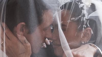 One kiss is all it takes! The singer finally dropped a series of pictures from her dreamy wedding. 