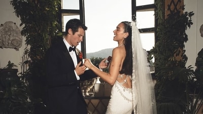 Dua Lipa and Callum Turner danced their way on their special day. About 200 guests from music, film and fashion flew into Sicily for the weekend, including Charli XCX, George Daniel, Kevin Parker, Donatella Versace and Mark Ronson.&nbsp; 