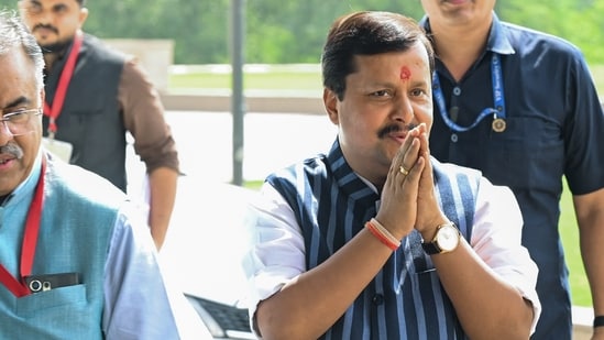 Party president Nitin Nabin has called Karnataka BJP chief BY Vijayendra and other leaders to a meeting on June 23. (ANI)