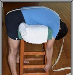 When the spine is extended through measured and therapeutic asanas , the patient can find relief from back pain. (Iyengar Yoga Yogakshema, Delhi NCR) When the spine is extended through measured and therapeutic asanas , the patient can find relief from back pain. (Iyengar Yoga Yogakshema, Delhi NCR)