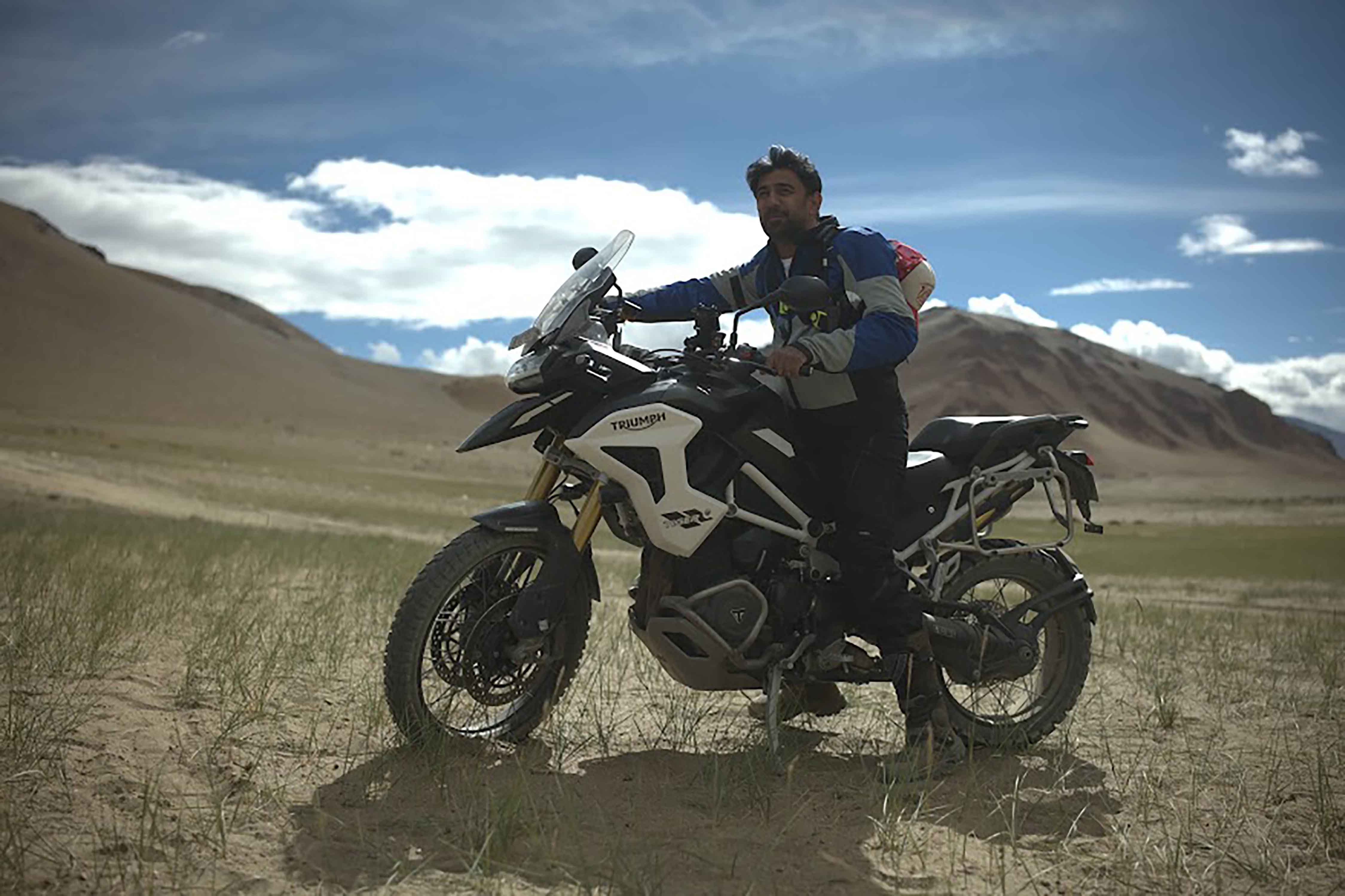Amit at Morey Plains on Manali-Leh Highway in 2024 Amit at Morey Plains on Manali-Leh Highway in 2024