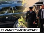 JD Vance looks terrified? Giant convoy descends on Swiss resort amid fears Iran drama could explode JD Vance looks terrified? Giant convoy descends on Swiss resort amid fears Iran drama could explode