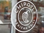 FILE PHOTO: The logo of Chipotle Mexican Grill is seen at the Chipotle Next Kitchen in Manhattan, New York.