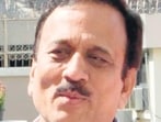 Maharashtra-cabinet-minister-Girish-Mahajan-carried-a-revolver-which-was-very-much-visible-at-an-event-for-deaf-and-mute-children-in-Jalgaon-city-HT-file-photo