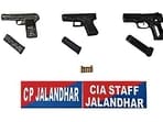 One of the accused was involved in firing incident at garment store in Jalandhar on June 12 . (HR)
