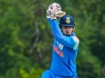 Vaibhav Sooryavanshi in the final vs Sri Lanka A.
