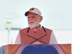 PM Modi participated in the tri-commissioning ceremony of INS Dunagiri, INS Sanshodhak and INS Agray into the Indian Navy in Kolkata, West Bengal. PM Modi participated in the tri-commissioning ceremony of INS Dunagiri, INS Sanshodhak and INS Agray into the Indian Navy in Kolkata, West Bengal.