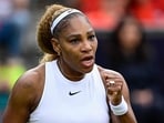 US tennis player Serena Williams reacts as she play with Czech Republic's Karolina Muchova against New Zealand's Erin Routliffe and Mexico's Giuliana Olmos during the women's doubles round of 16 match at the WTA500 Berlin Tennis Open tournament in Berlin on June 16, 2026. (Photo by Tobias SCHWARZ / AFP) US tennis player Serena Williams reacts as she play with Czech Republic's Karolina Muchova against New Zealand's Erin Routliffe and Mexico's Giuliana Olmos during the women's doubles round of 16 match at the WTA500 Berlin Tennis Open tournament in Berlin on June 16, 2026. (Photo by Tobias SCHWARZ / AFP)