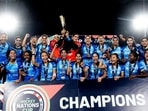 The victorious Indian team. (FIH)