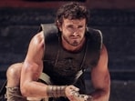 Paul Mescal in Gladiator II.