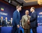 US Vice President JD Vance in a conversation with the Pakistani PM Shehbaz Sharif and Pakistan Army chief Asim Munir.