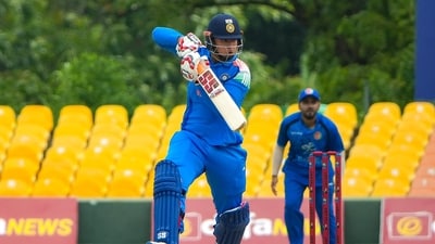 Vaibhav Sooryavanshi made a major statement. (SLC) Vaibhav Sooryavanshi made a major statement. (SLC)