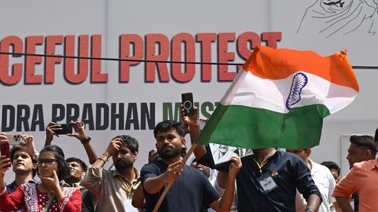 CJP Protest highlights: CJP founder Abhishek Dipke continued the protest at Jantar Mantar as the Cockroach outfit and supporters call for the resignation of education minister Dharmendra Pradhan