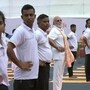 యోగా చేస్తున్న ప్రధాని నరేంద్ర మోదీ