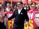 Andy Burnham was able to overcome a challenge from the far-right party and increase Labour’s majority in the by-election. This success enhanced his credentials to take on the reins of Labour to fend off the far right in the next election. (Peter Byrne/PA via AP)