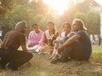 Imtiaz Ali on Main Vaapas Aaunga shoot.