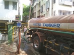 In Baner and Bavdhan, tanker rates have risen from <span class='webrupee'>₹</span>1,000 to nearly <span class='webrupee'>₹</span>1,500; whereas Bibwewadi residents said rates have risen from <span class='webrupee'>₹</span>1,500 to <span class='webrupee'>₹</span>2,000 per tanker. (FILE)