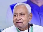 JD(U) president Nitish Kumar at the party’s National Council meeting, in Patna, Bihar, Sunday, June 21, (PTI)