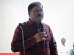 Jharkhand Addl CEO Subodh Kumar addresses a workshop of BLOs in Jamshedpur on Monday (HT PHOTO)