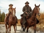 Cole Hauser as Rip Wheeler in Dutton Ranch now running his own operation. 