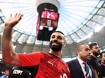 Mohamed Salah scored for Egypt as the team defeated New Zealand 3-1. (Getty Images via AFP)