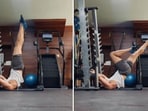 Sidhartha Malhotra shared his workout clip on Instagram. Sidhartha Malhotra shared his workout clip on Instagram.
