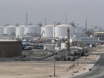 This picture shows the Ras Laffan Industrial City, Qatar's principal site for production of liquefied natural gas and gas-to-liquid, administrated by Qatar Petroleum, some 80 kilometers (50 miles) north of the capital Doha.