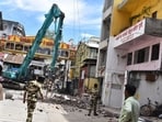 This year, the Palkhi will begin on July 7, and Sant Dnyaneshwar Maharaj Palkhi will halt at the temple on July 9 and 10 in Pune. (MAHENDRA KOLHE/ HT)