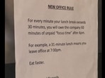 The post sparked a debate on workplace culture and micromanagement.
