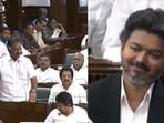 A video of the exchange shows Chief Minister Vijay smiling as the House bursts into laughter.
