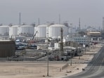 This picture shows the Ras Laffan Industrial City, Qatar's principal site for production of liquefied natural gas and gas-to-liquid, administrated by Qatar Petroleum