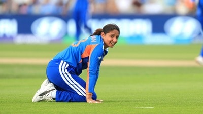 দক্ষিণ আফ্রিকার কাছে হেরেও পয়েন্ট টেবিলে এখনও তাদের ওপরেই আছে ভারত (Nigel French/PA via AP) দক্ষিণ আফ্রিকার কাছে হেরেও পয়েন্ট টেবিলে এখনও তাদের ওপরেই আছে ভারত (Nigel French/PA via AP)