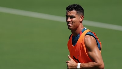 Cristiano Ronaldo failed to have any sort of impact against DR Congo (AFP)