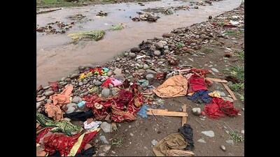 Pollution remains another major concern. Ghaggar river receives untreated or partially treated wastewater through multiple drains. (HT Photo) Pollution remains another major concern. Ghaggar river receives untreated or partially treated wastewater through multiple drains. (HT Photo)