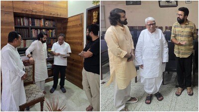 বিমান বসু, শমীক ভট্টাচার্য ও রুদ্রনীল ঘোষকে ‘অনেকদিন পর’ দেখতে আসার আমন্ত্রণ জানালেন রুদ্রনীল, প্রসেনজিৎ। বিমান বসু, শমীক ভট্টাচার্য ও রুদ্রনীল ঘোষকে ‘অনেকদিন পর’ দেখতে আসার আমন্ত্রণ জানালেন রুদ্রনীল, প্রসেনজিৎ।