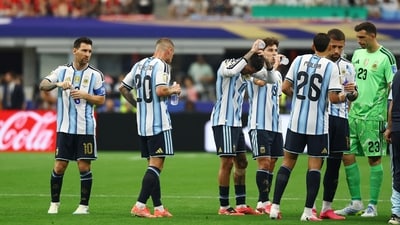 Argentina will face Jordan in their final group game on June 27 at the same venue.&nbsp; (REUTERS)