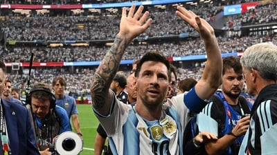Lionel Messi has now find the back of the net in each of his last six World Cup matches. (AFP) Lionel Messi has now find the back of the net in each of his last six World Cup matches. (AFP)