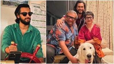 উজান গঙ্গোপাধ্য়ায়ের সঙ্গে কৌশিক ও চূর্ণী। উজান গঙ্গোপাধ্য়ায়ের সঙ্গে কৌশিক ও চূর্ণী।