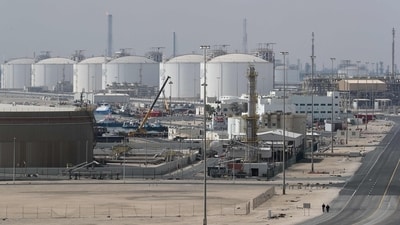 The incident occurred at the Barzan local gas supply facility during the start-up of operations. (AFP) The incident occurred at the Barzan local gas supply facility during the start-up of operations. (AFP)