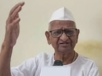 Social activist Anna Hazare