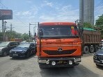 An FIR was registered against the suspected truck driver, who is absconding (HT)