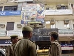 Officials said that while two illegal coaching centres were shut in Noida, 56 establishments, ranging from play schools to dispensaries, were sealed in Ghaziabad for failing to comply with fire safety norms. (Sakib Ali/HT Photo) Officials said that while two illegal coaching centres were shut in Noida, 56 establishments, ranging from play schools to dispensaries, were sealed in Ghaziabad for failing to comply with fire safety norms. (Sakib Ali/HT Photo)